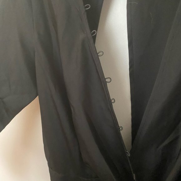 ASOS Design Satin Bias Cut Drape Mini Dress - Picture 4 of 5